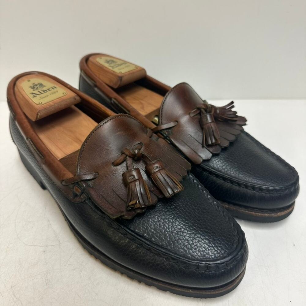VGUC Rancourt & Co. x Allen Edmonds Nashua Handsewn Tassel Loafer Made USA 9.5 D